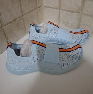APL TechLoom Bliss Gulf Blue/ Orange/Racer Shoes Size 7